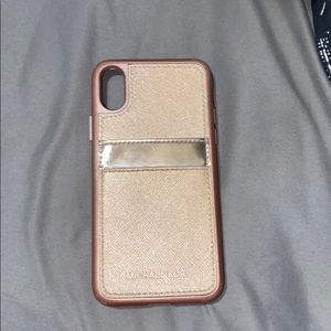 Michael Kors iPhone X case